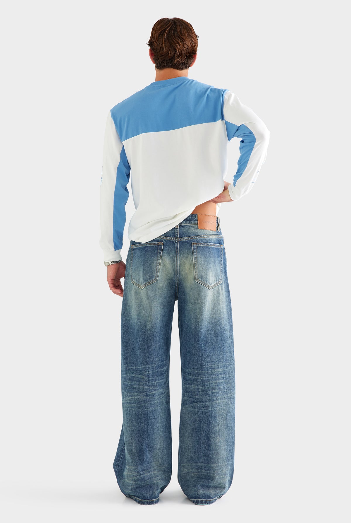 Baggy Denim Jean - Super Vintage Blue