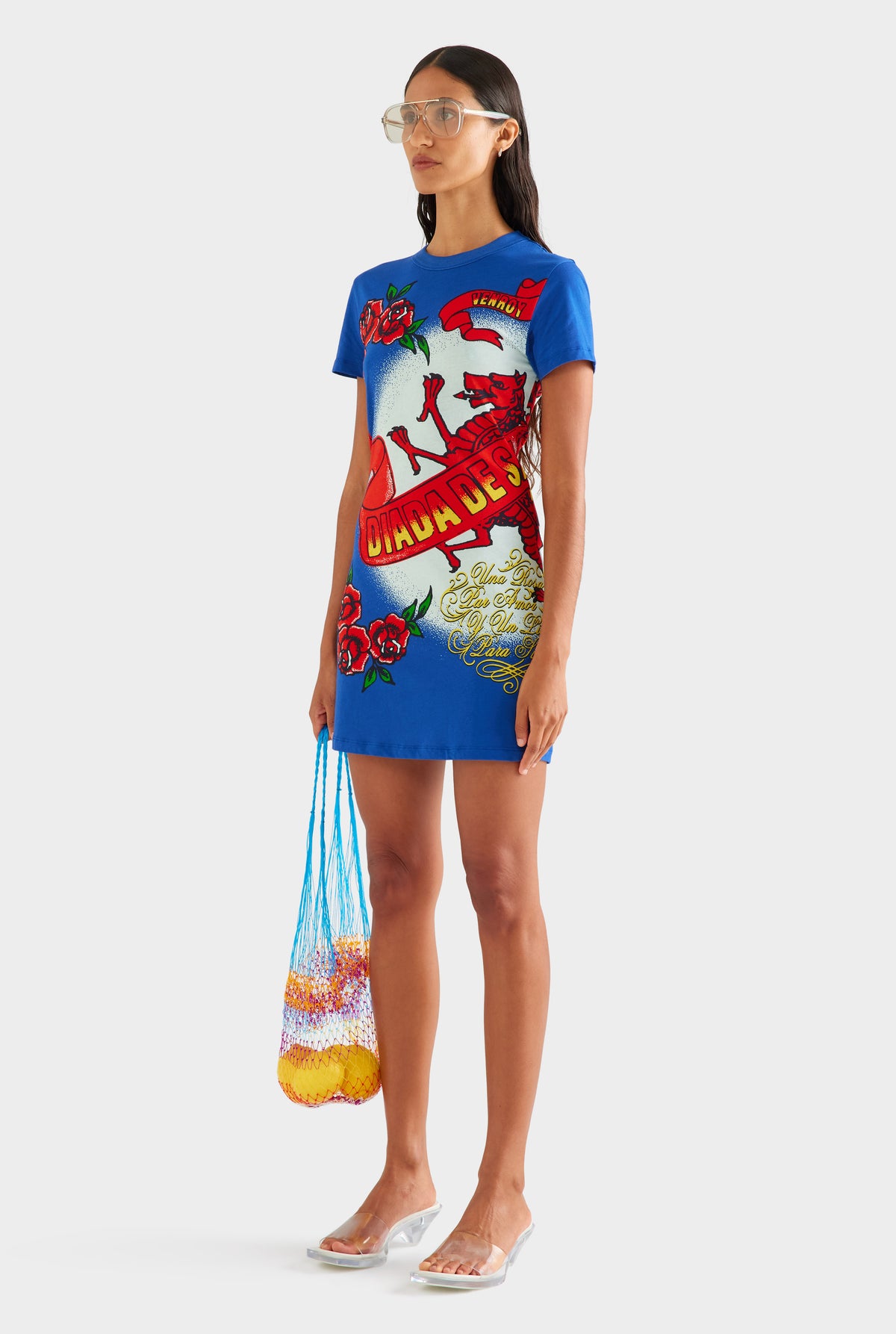 Baby Tee Mini Dress - Diada de Sant Jordi