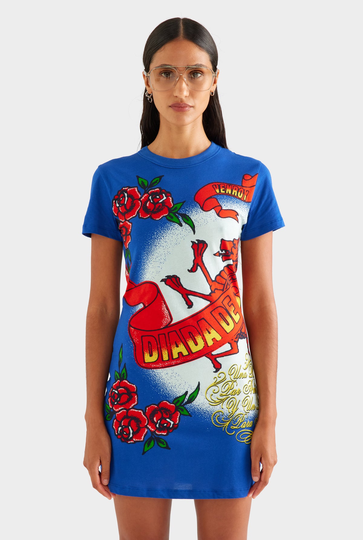 Baby Tee Mini Dress - Diada de Sant Jordi