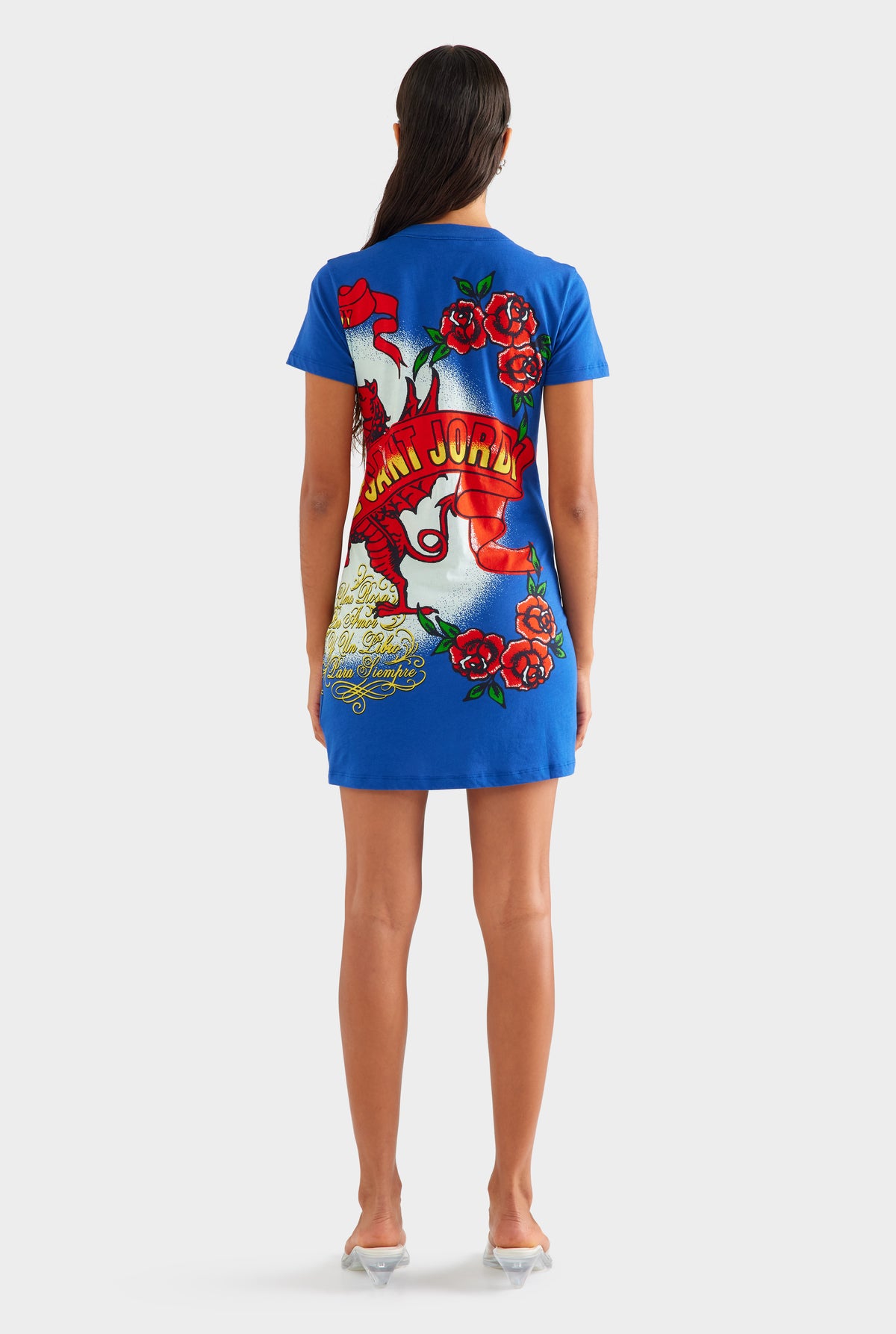 Baby Tee Mini Dress - Diada de Sant Jordi