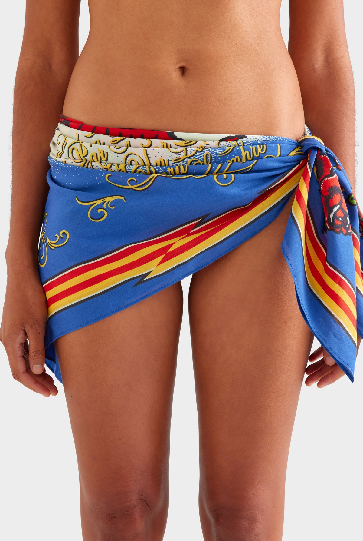 Silk Cotton Scarf - Diada de Sant Jordi