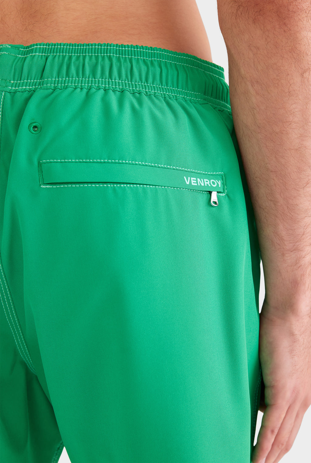 Solid Stretch Swim Short - Jade Green