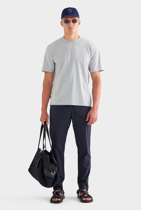 Standard Cotton T Shirt - Grey Marl
