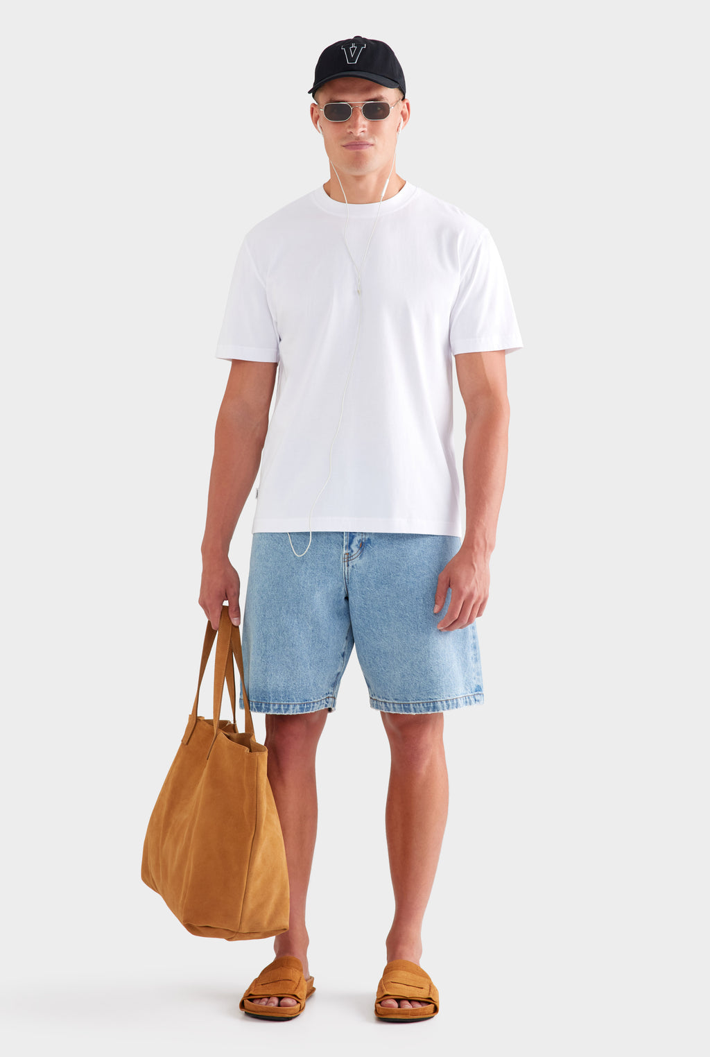 Standard Cotton T Shirt - White