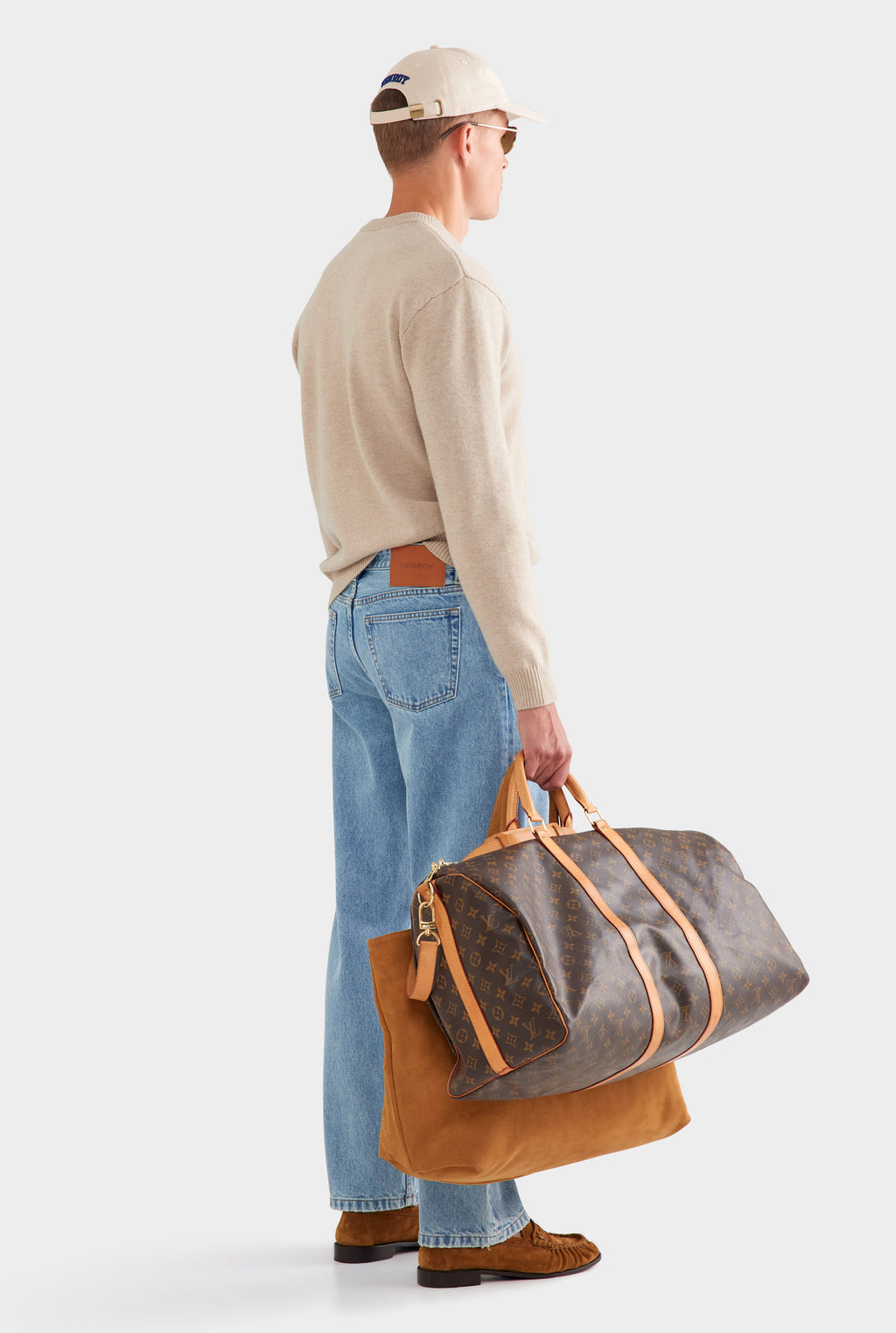 Straight Leg Denim Jean - Light Blue