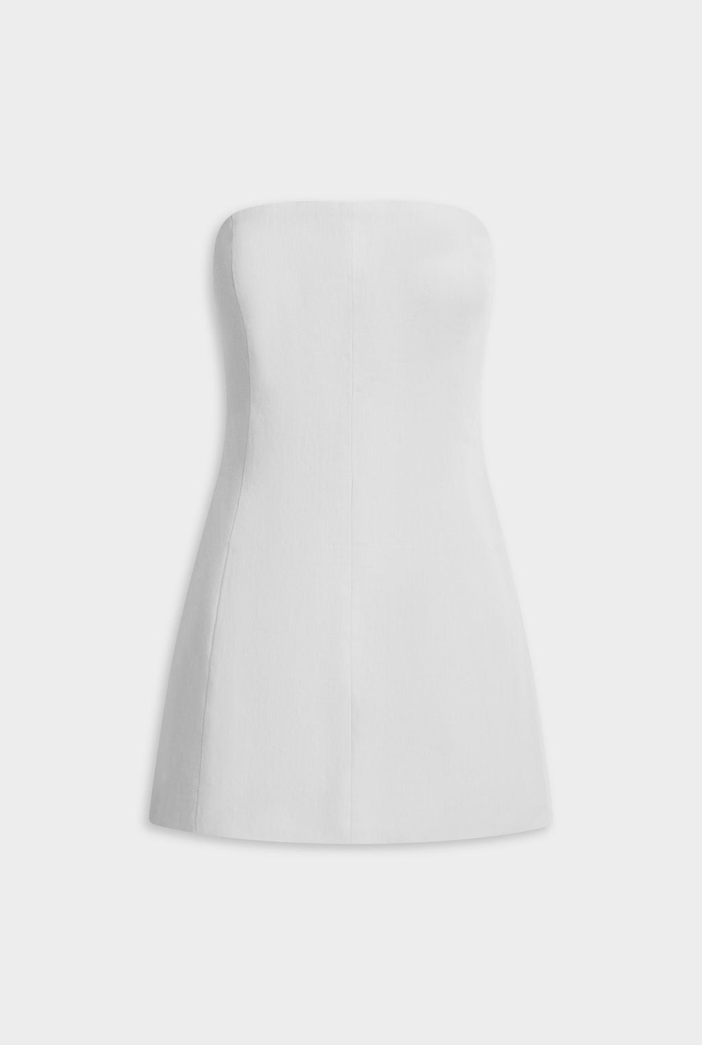 venroy white linen dress Venroy Side Tie Linen Mini Dress White Size L / AU 12