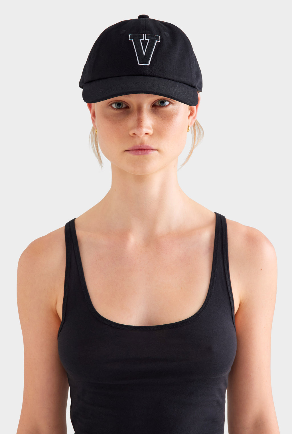 Lightweight Cotton Tank - Black