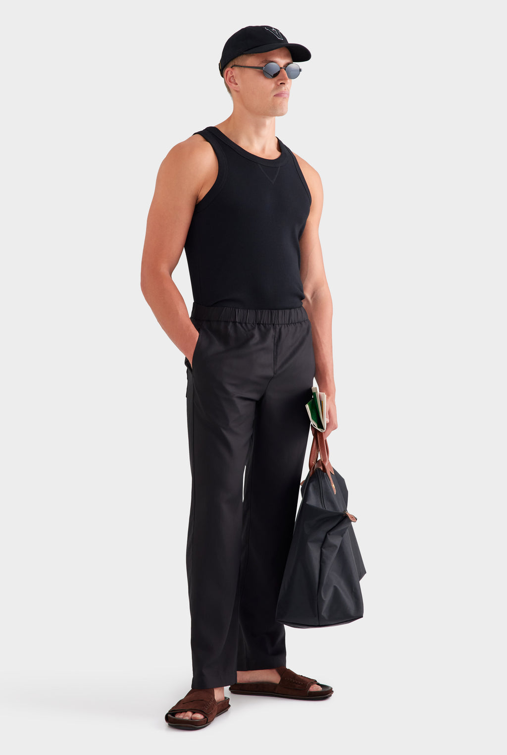 Tencel Lounge Pant - Black
