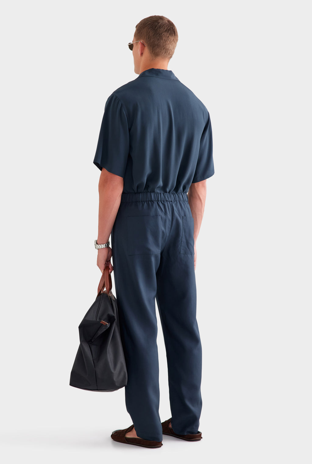 Tencel Lounge Pant - Navy