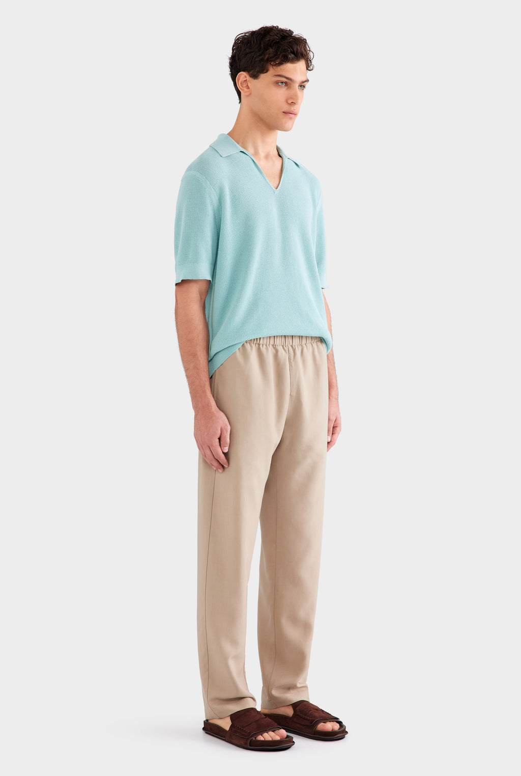Tencel Lounge Pant - Pebble