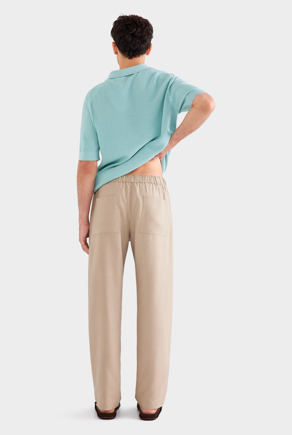 Tencel Lounge Pant - Pebble