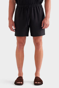 Relaxed Tencel Short - Black