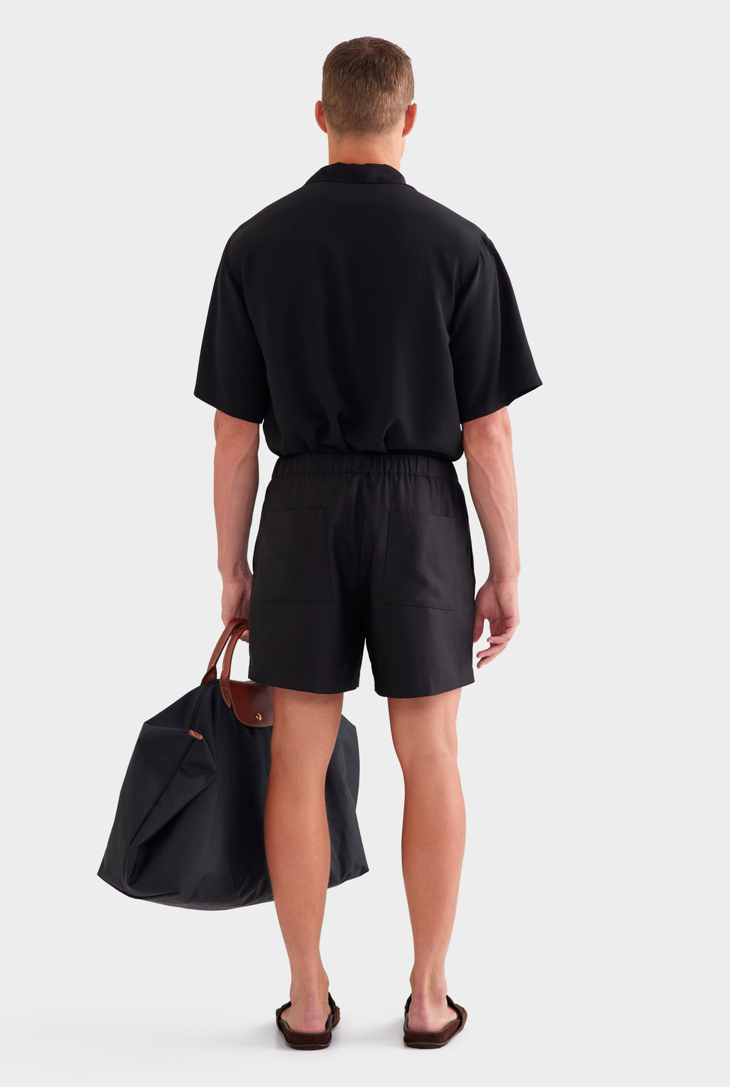 Relaxed Tencel Short - Black