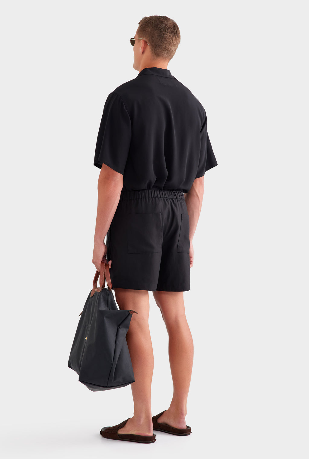 Relaxed Tencel Short - Black