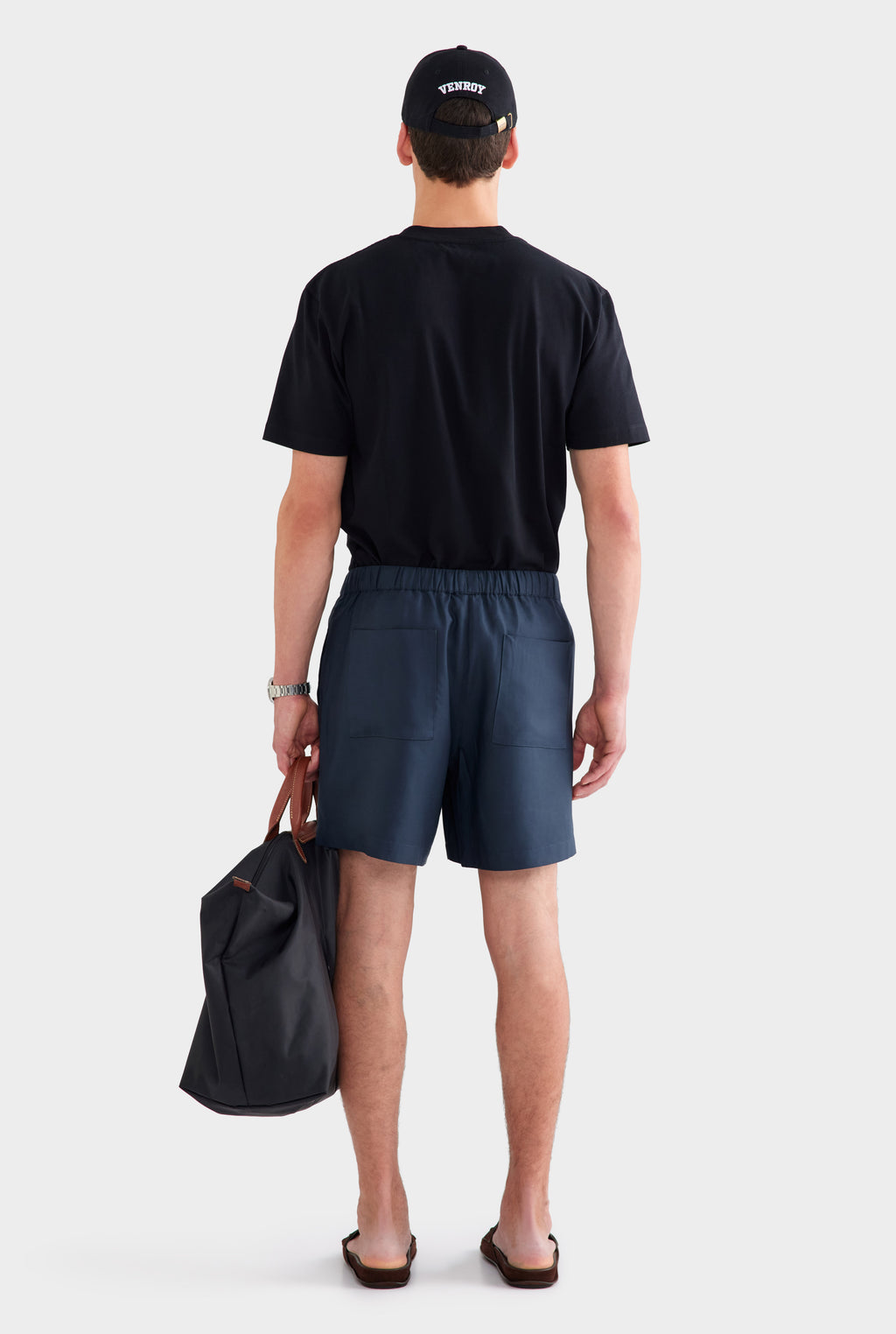 Relaxed Tencel Short - Navy