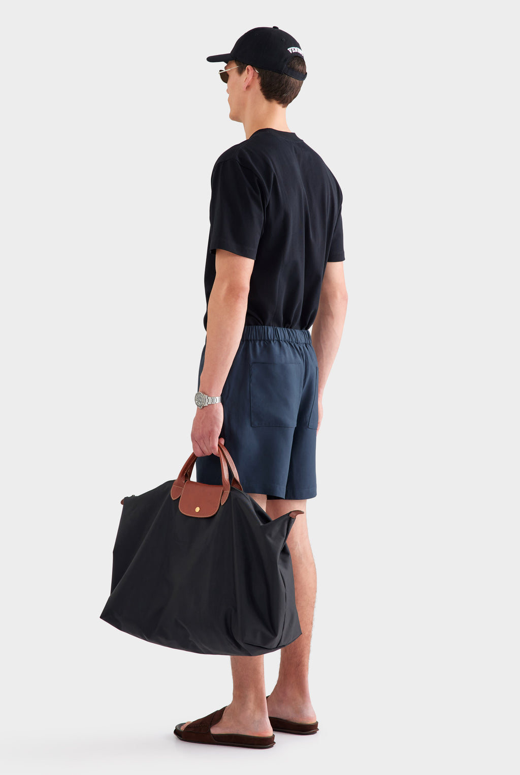 Relaxed Tencel Short - Navy