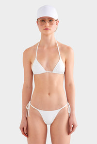 Triangle Bikini - White