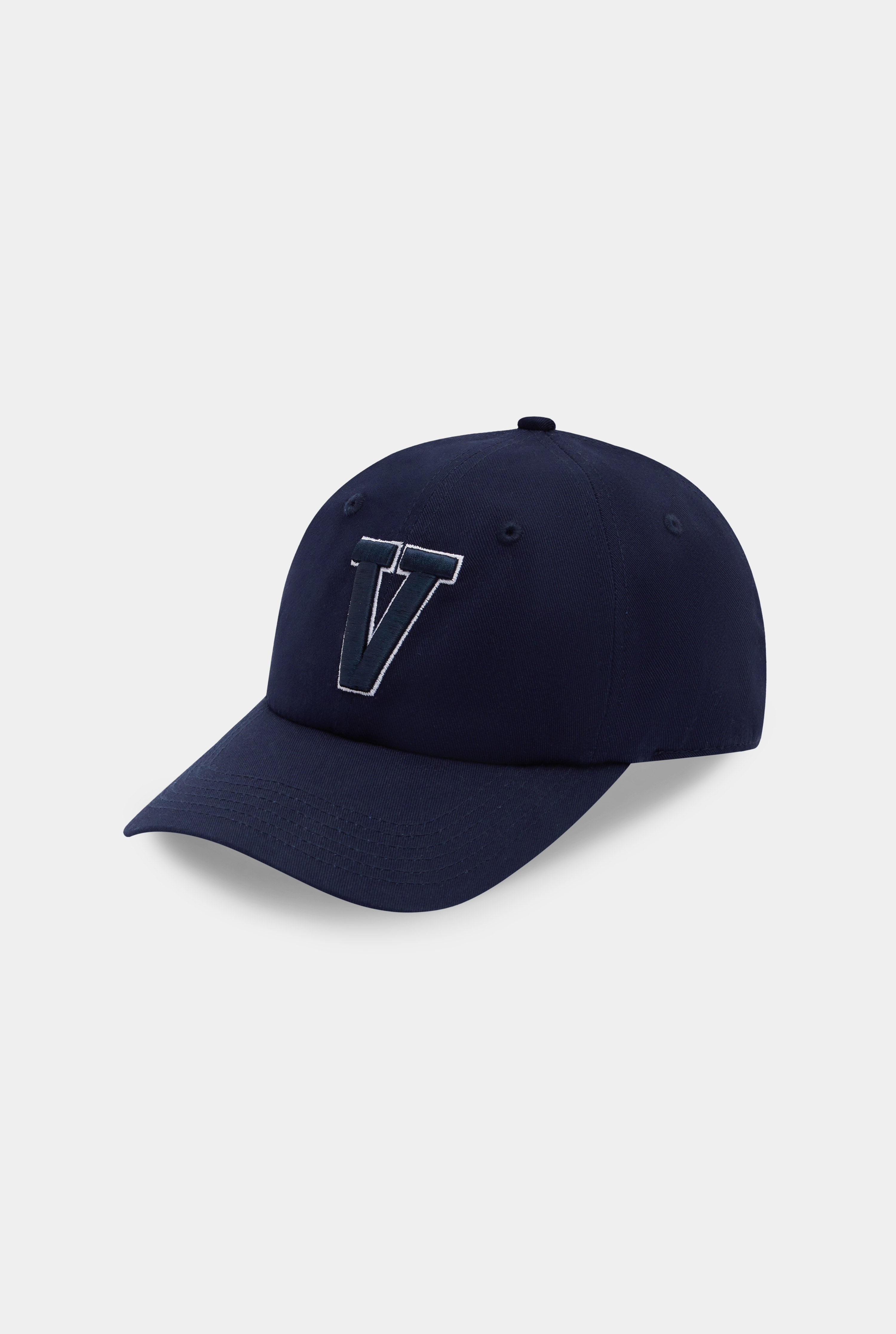 Venroy Varsity Cotton Logo Cap - Navy