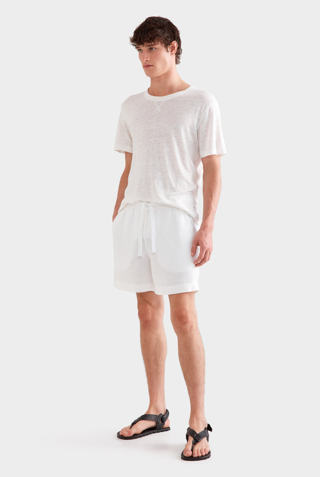 Lounge Shorts - White