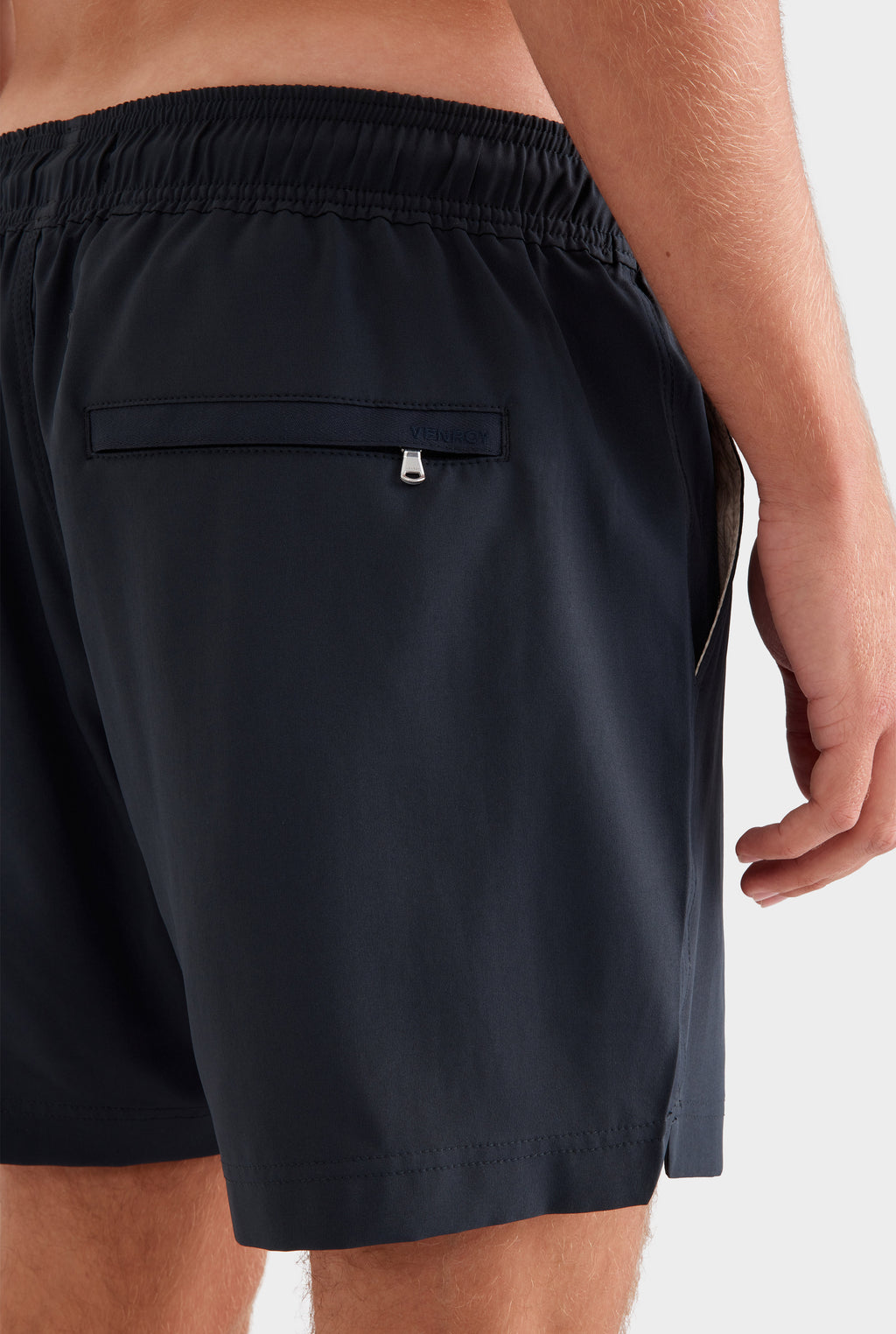 Solid Stretch Swim Short - Navy