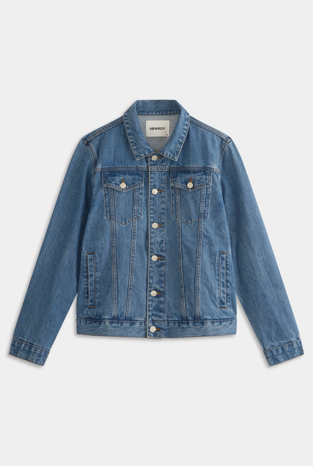 Classic Denim Jacket - Mid Blue