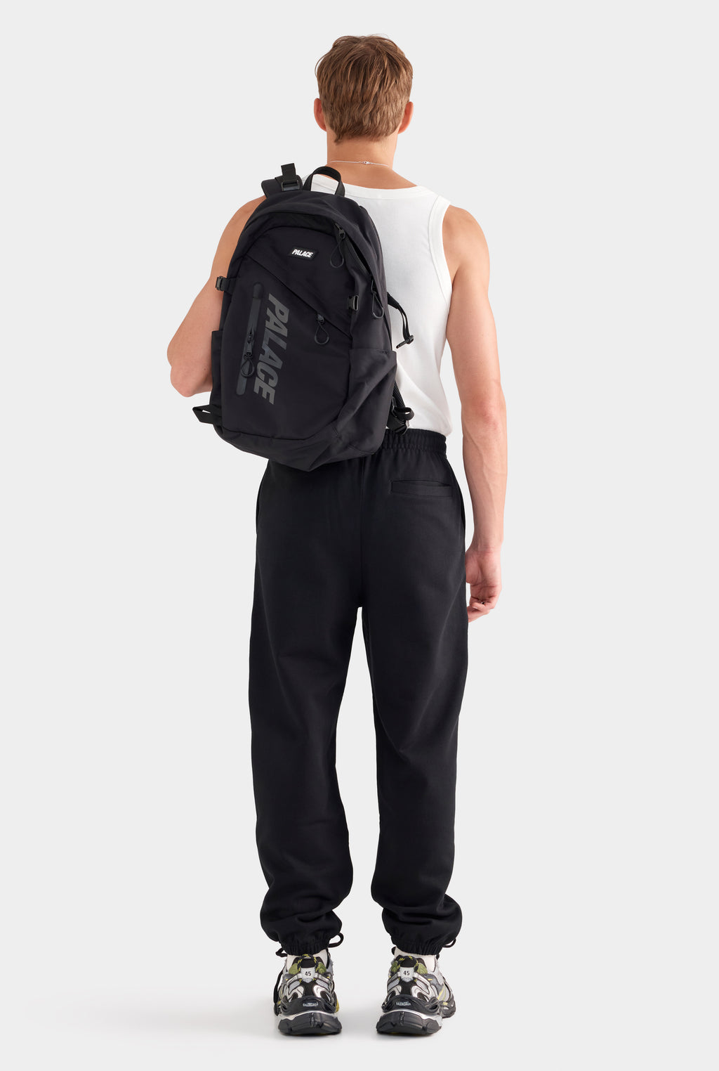 Fleece Track Pant - Black