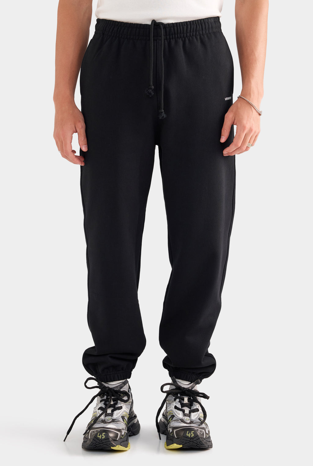 Fleece Track Pant - Black