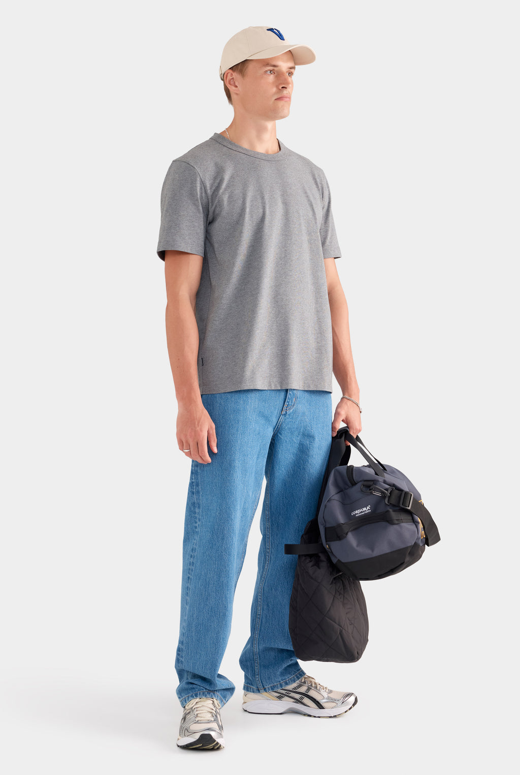 Heavyweight Logo T-Shirt - Dark Grey Marl