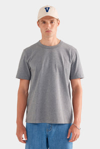 Heavyweight Logo T-Shirt - Dark Grey Marl