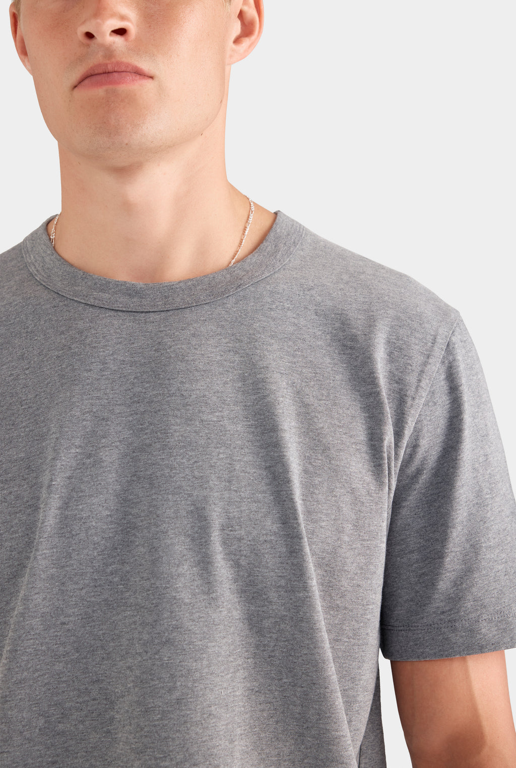 Heavyweight Logo T-Shirt - Dark Grey Marl