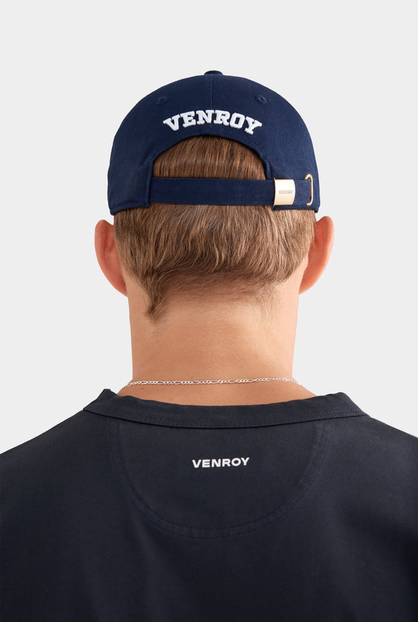 Heavy Weight Logo T-Shirt - Navy