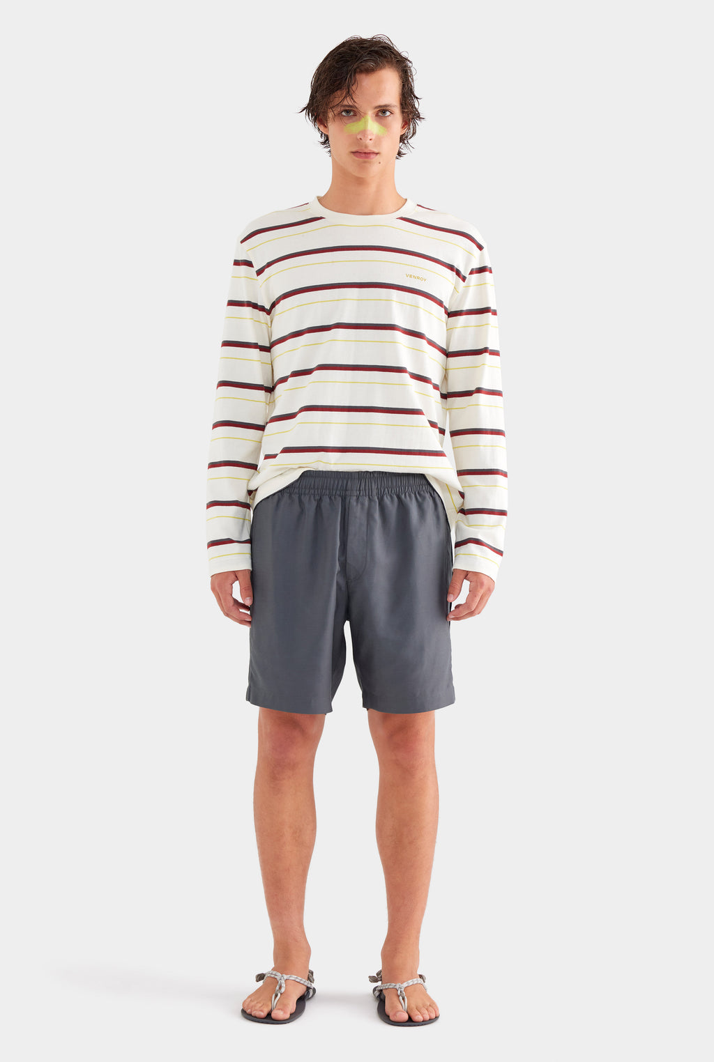 Tencel Lounge Shorts - Charcoal