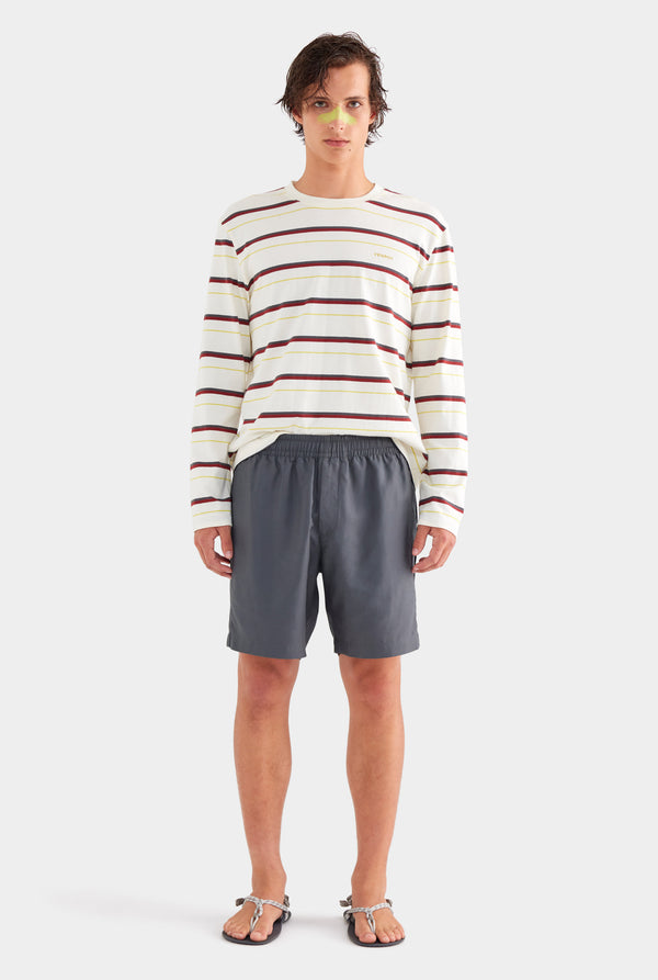 Tencel Lounge Shorts - Charcoal