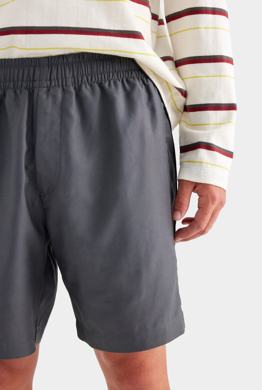 Tencel Lounge Shorts - Charcoal