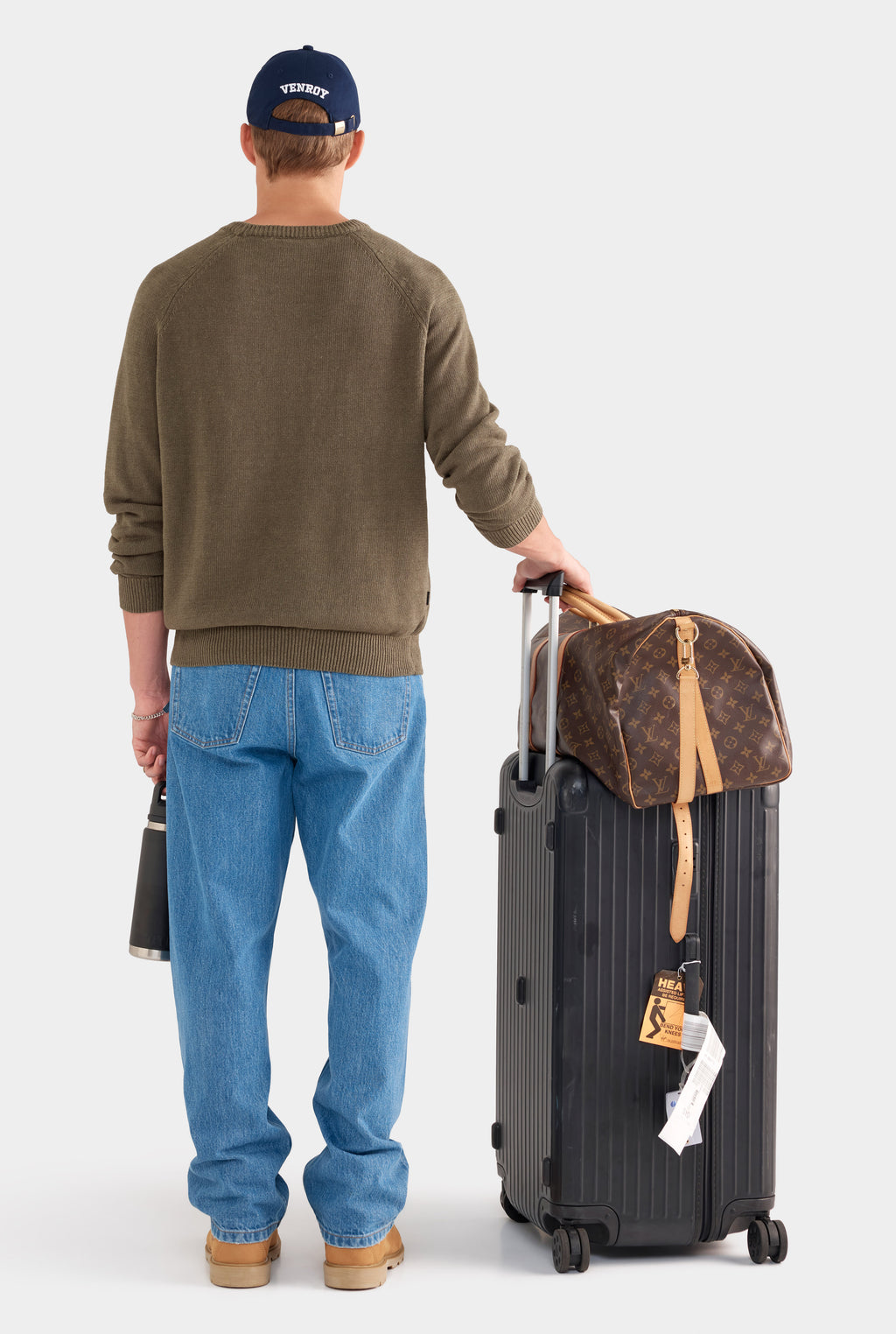 Linen Raglan Sweater - Olive