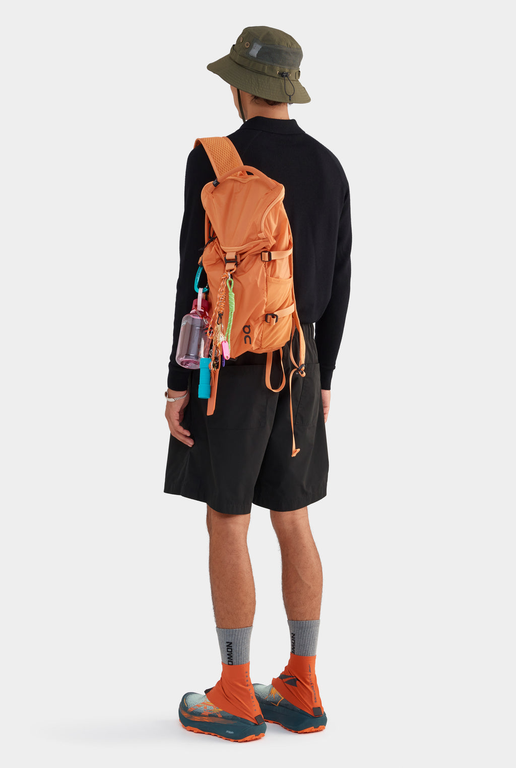 Nylon Bermuda Shorts - Black