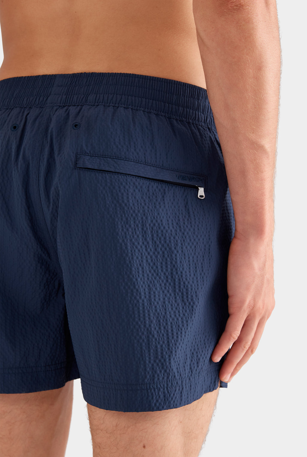 Panelled Swim Short - Navy
