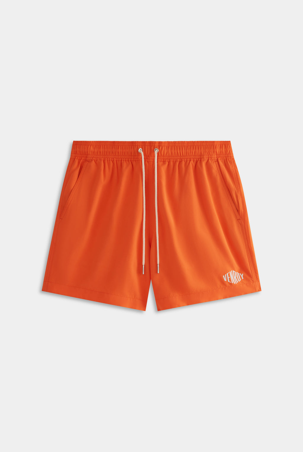 Printed Swim Short - Bright Orange