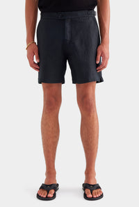 Side Tab Shorts - Black