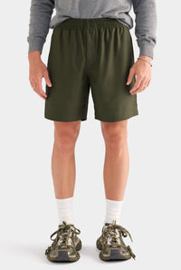 Tencel Lounge Shorts - Olive