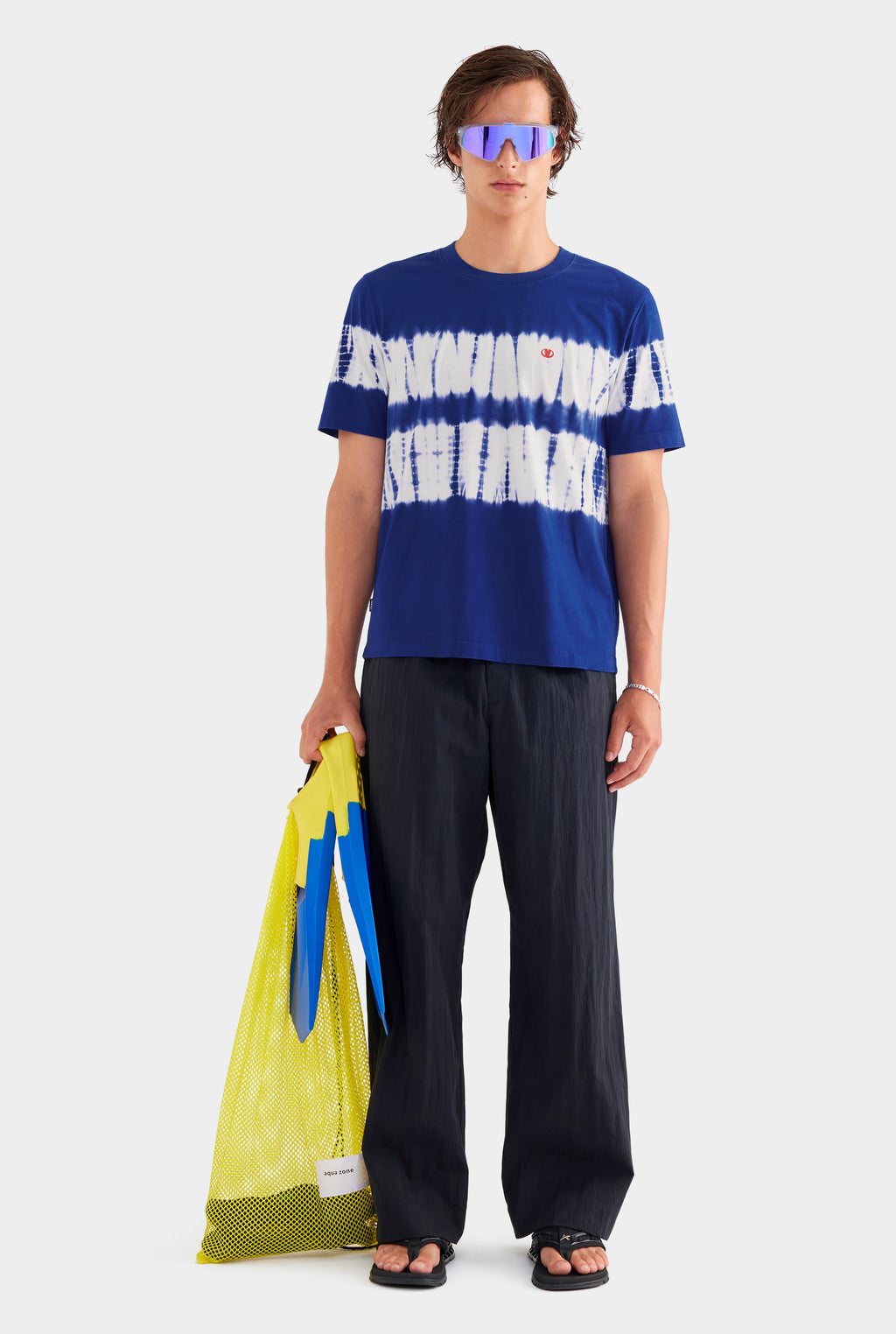 Tie Dye T Shirt - Royal Blue Tie Dye