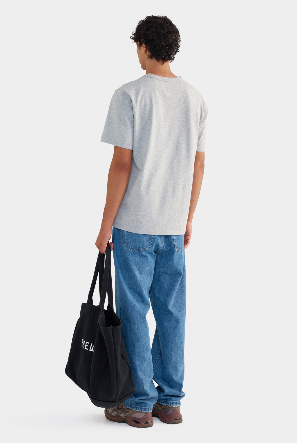 Venroy Varsity Logo T-Shirt - Grey