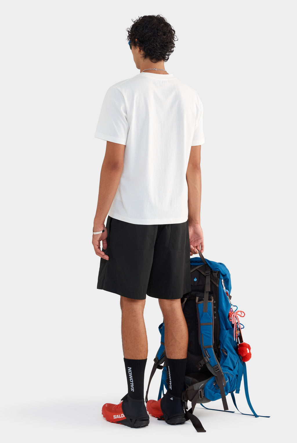 Venroy Honolulu Logo T-Shirt - Off White/Red