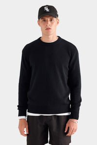 Wool Cashmere Sweater - Black