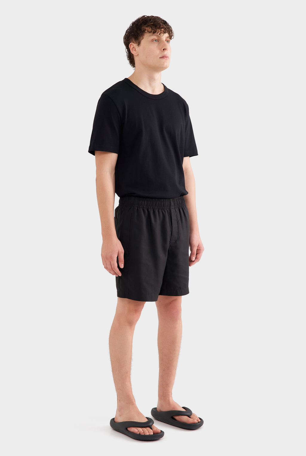 Tencel Lounge Shorts - Black