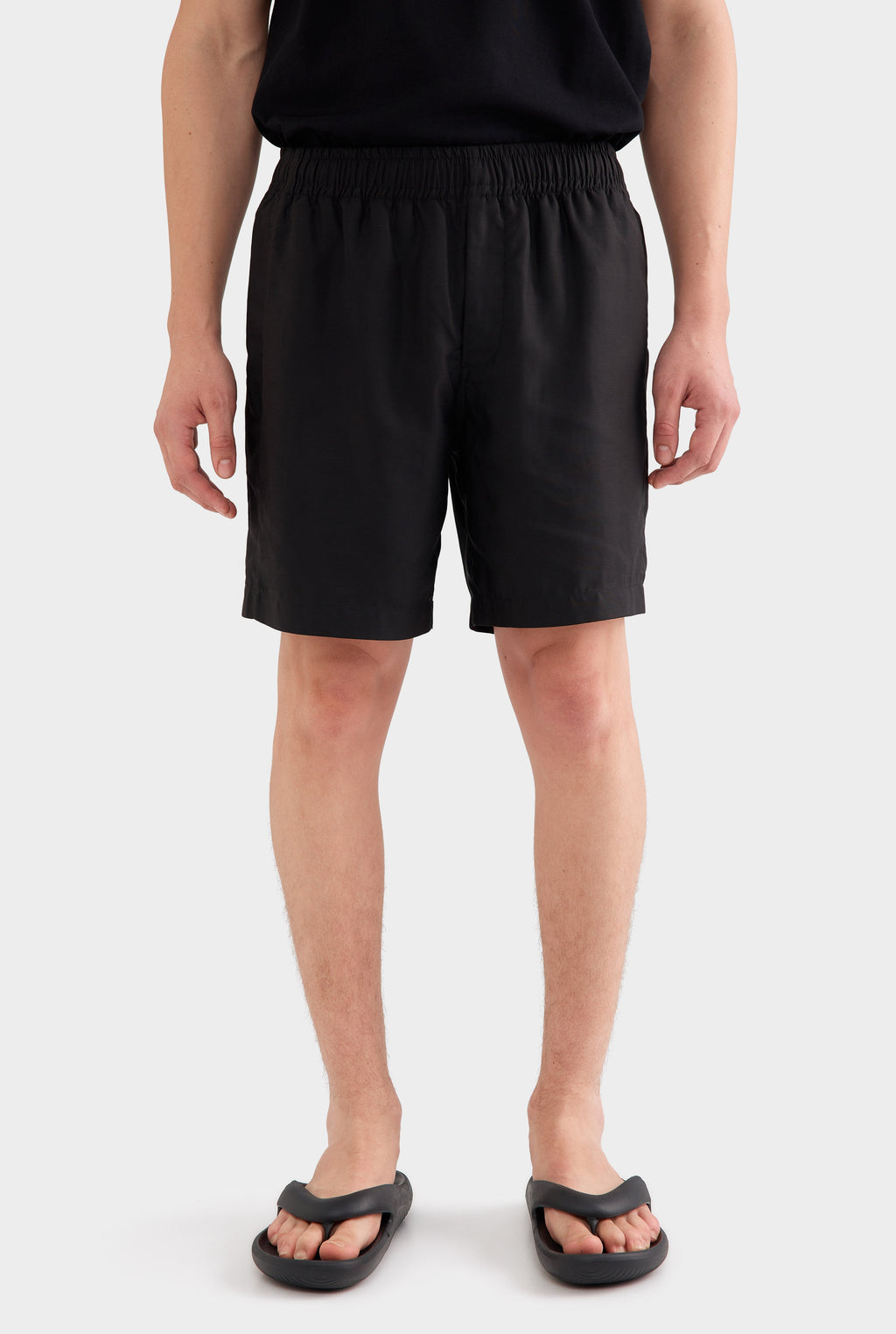 Tencel Lounge Shorts - Black