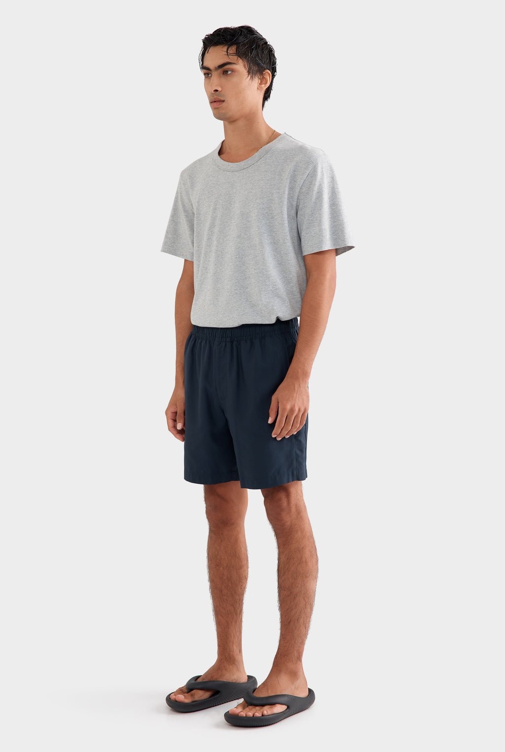 Tencel Lounge Shorts - Navy