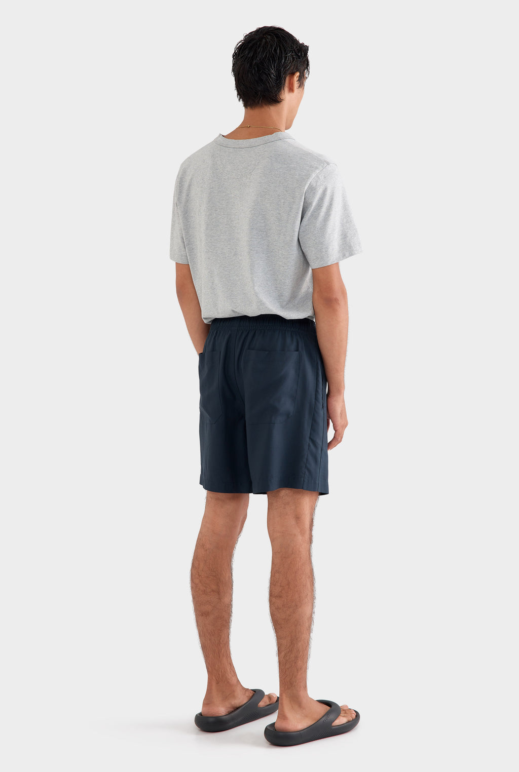Tencel Lounge Shorts - Navy