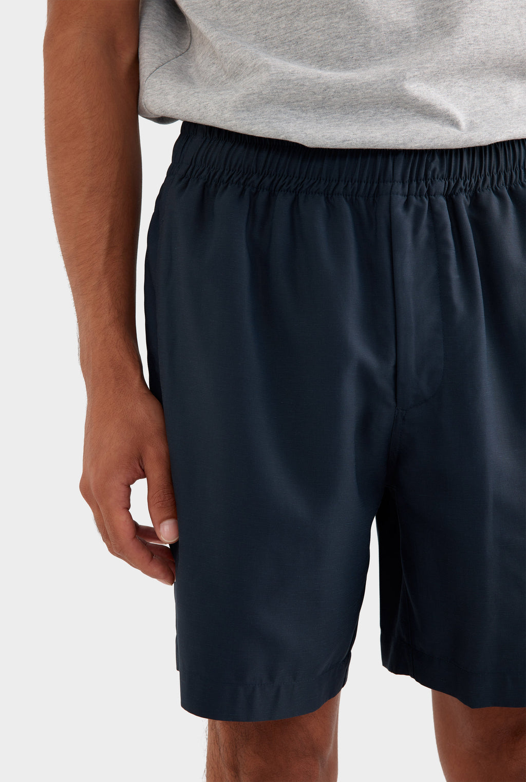 Tencel Lounge Shorts - Navy