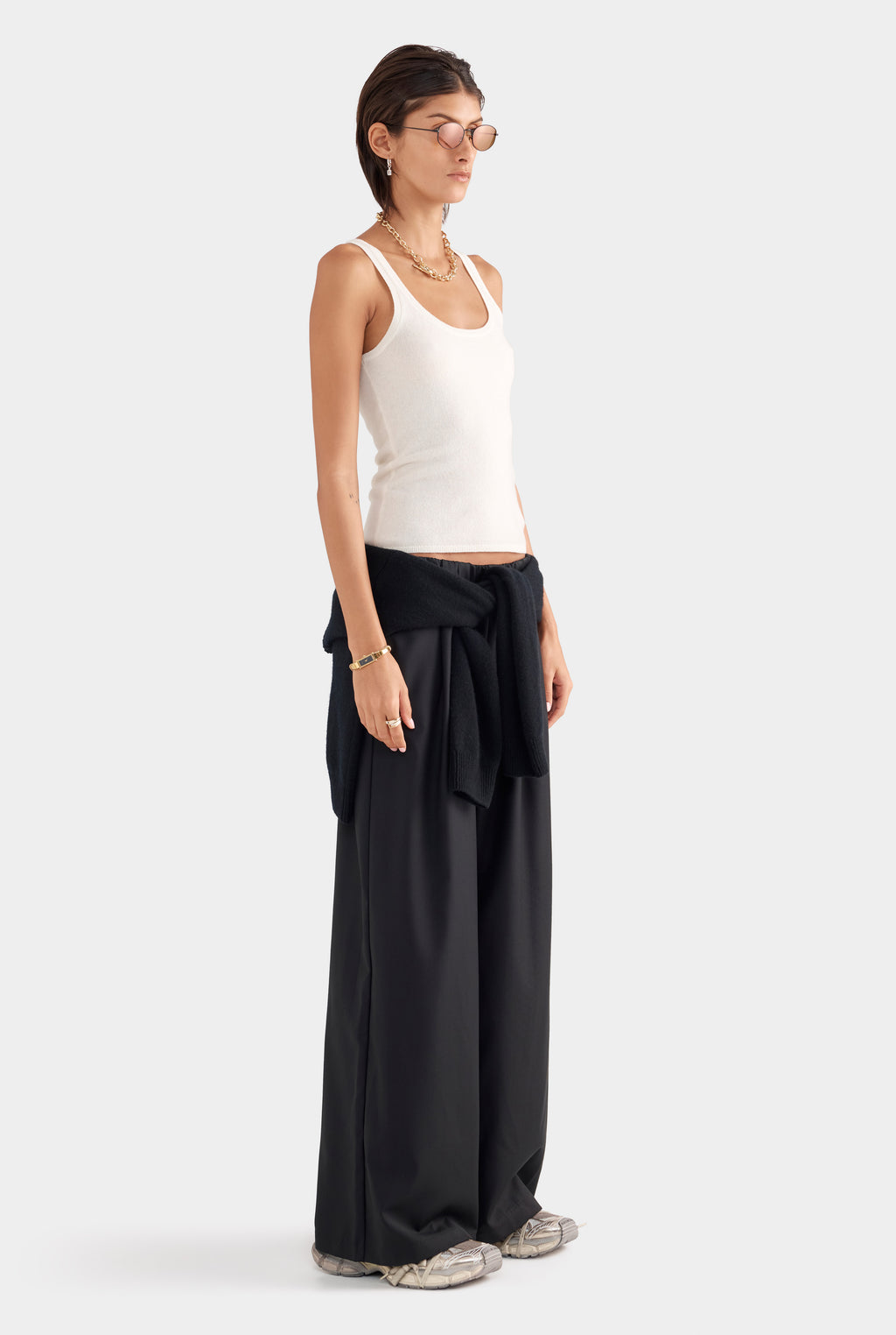 Cashmere Tank - Off White